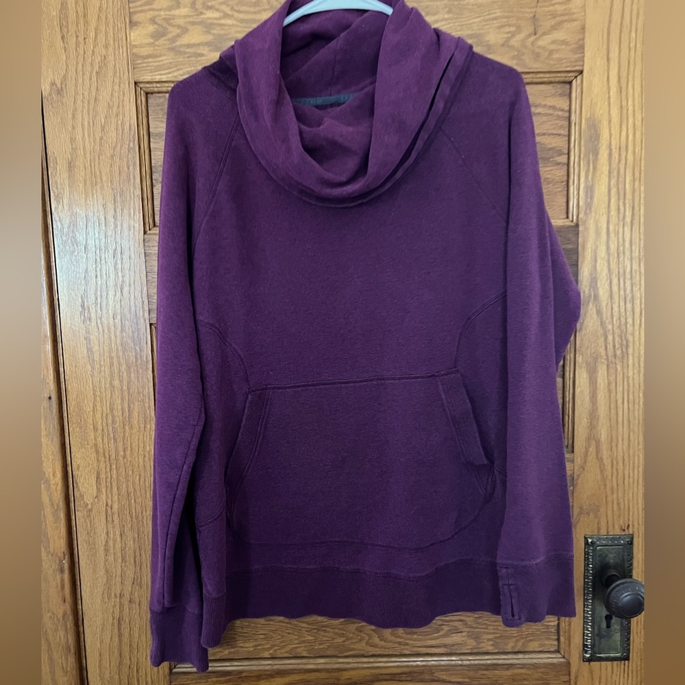 LL Bean size large cowl neck sweatshirt